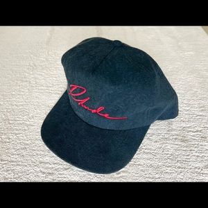 Rhude Cursive Logo Cap